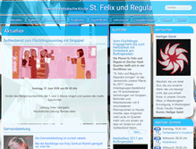 Tablet Screenshot of felixundregula.ch